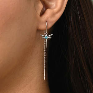 Pendientes Colgantes de Plata de Ley 925 de Primera Calidad con Diseño Sui Dhaga ¡Compra Ahora! - Product Image 4