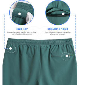 High Street Style Pantalones cortos atléticos para hombres Nuevo diseño 100% algodón Calidad Premium Jersey liso Patrón sólido Pantalones cortos atléticos - Product Image 4