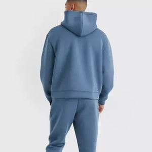 Custom Vintage Pullover Oversized <b>Hoodie</b> <b>for</b> Men Heavyweight 100% Cotton Printed Logo No <b>Strings</b> Winter <b>Hoodi</b> - Product Image 6