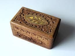 Caja de anillos reciclable de papel Joyero de madera de lujo con exterior pulido para almacenamiento suave Precio más bajo de HF CRAFTS - Product Image 6