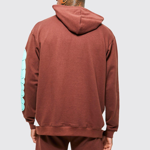 Wholesale <b>Men's</b> Custom <b>Fleece</b> Hoodies Long Sleeve Customized <b>Men</b> <b>Hoodie</b> 100% Cotton Casual Style Hoodies - Product Image 2