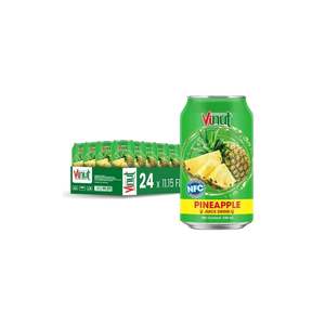 Bebida de jugo de piña 330ml Proveedor de bebidas de frutas al por mayor - Product Image 2