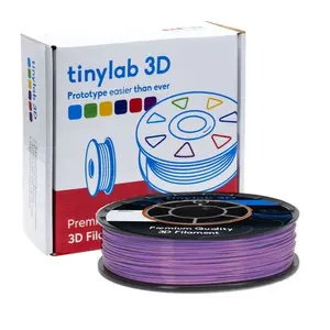 टिनीलैब 3डी 1.75 मिमी पर्पल पीएलए फिलामेंट 3डी प्रिंटर्स के लिए पर्यावरण-अनुकूल नई तकनीक फिलामेंट