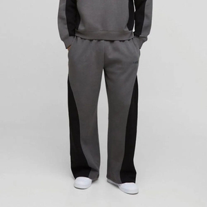 Ensemble de survêtement de luxe minimaliste beige en molleton doux, style décontracté, mode urbaine, deux pièces, service OEM 100% - Product Image 2