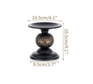 Fabuleux bougeoir design vintage excellente qualité porte-bougie texturé attrayant pour la décoration multi-événement - Product Image 5