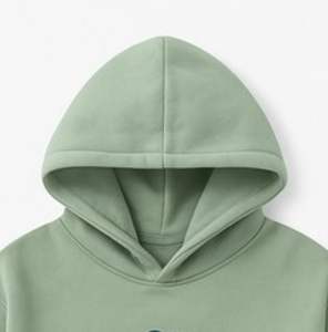 Premium Custom CLOUD BRAKA Winter <b>Hoodies</b> High Quality 100% Cotton Waterproof <b>Men's</b> Women's Unisex Fashion Sage <b>Green</b> Sizes - Product Image 2
