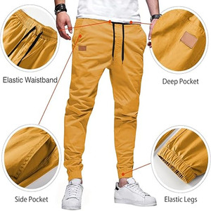 Pantalon de survêtement léger 100% en laine pour hommes Pantalon en molleton personnalisé Pantalon de salon décontracté téléchargé par Dress Sports - Product Image 2