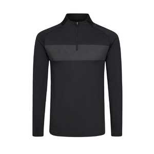 Pull à fermeture éclair à manches longues 1/4 personnalisé pour hommes Pull à fermeture éclair à séchage rapide pour hommes - Product Image 5