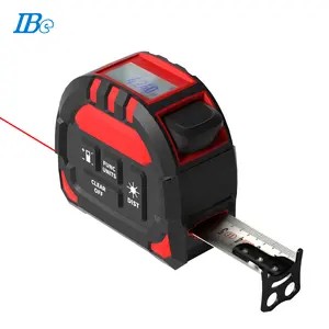 2 in 1 Digital Laser Tape Measure  130ft/40m Laser Distance Meter