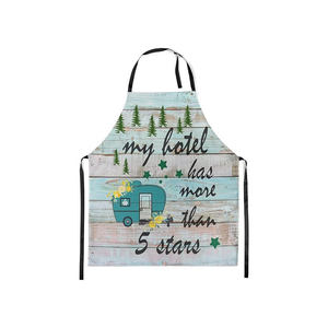 Top Quality Digital Print Sleeveless Customized Pure Cotton <b>Cooking</b> Kitchen <b>Apron</b> Indian Exporter - Product Image 5