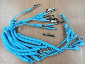 Cable de bobina de conexión a tierra ESD para muñequeras antiestáticas - Product Image 4