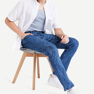Pantalones Vaqueros Casuales para Hombre, MOQ Bajo, Gran Venta, Cintura Media, Corte Recto, Uso en Exteriores, Los Mejores Pantalones Vaqueros para Hombre - Product Image 3