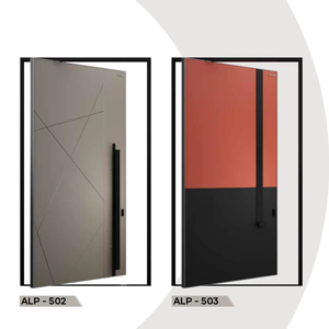 ประตูอลูมิเนียมคุณภาพสูงทนทานและปลอดภัย - Product Image 1