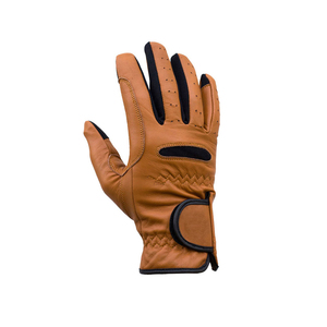 Gants d'équitation pour hommes Gants d'équitation en cuir antidérapants imprimés avec logo sur mesure fabriqués au Pakistan - Product Image 2