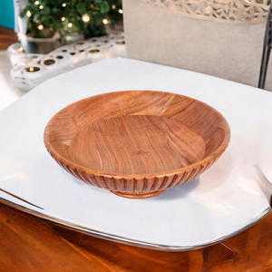 Bol à dattes en bois fait à la main pour les fêtes, les maisons, les bureaux et les salles de banquet - Forme et couleur personnalisées - Product Image 4