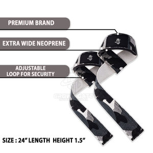 Correas de Levantamiento de Pesas de Diseño Personalizado para Gimnasio, Venta Directa de Fábrica, Correas de Levantamiento de Pesas de Neopreno - Product Image 6