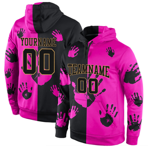 เสื้อฮู้ดลำลองแบบสวมหัวสำหรับผู้ชายผู้หญิงเสื้อสวมหัวแบบลำลองพิมพ์ลายทีมแฟชั่น - Product Image 4