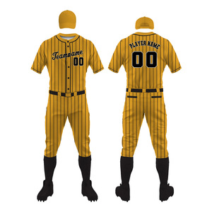 Personnalisation de San Diego US Sports Team personnalisé blanc brun rayures style personnalisé cousu maillots de baseball - Product Image 4