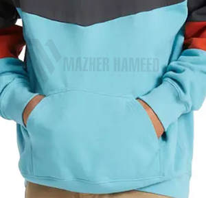 เสื้อมีฮู้ดผ้าคอตตอนขนแกะเฮฟวี่เวทสำหรับสตรีทแวร์และกีฬาดีไซน์ตามสั่ง - Product Image 3