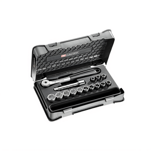 ชุดซ็อกเก็ตเฟคอม 1/2'' เมตริก 12 จุด ชุดเครื่องมือทนทาน 15 ชิ้น - Product Image 2