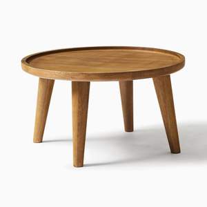 Mesa de Centro de Madera Maciza Hecha a Mano Ecológica, Mesa de Centro de Madera Natural para Muebles Sostenibles - Product Image 3