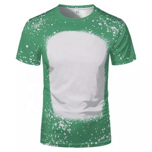 T-shirts uniques pour hommes en coton de haute qualité, imprimés numériquement, respirants, style streetwear, sublimation, manches courtes, couleur unie - Product Image 2