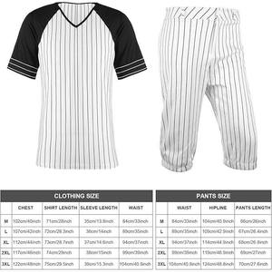 2025 OEM Service High Quality Breathable Baseball Uniform for Men Whole Sale <b>Blank</b> Fashionable Design in Stock - Product Image 3