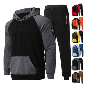 Chaqueta Bomber de invierno de talla grande para hombre, conjunto de terciopelo con bolsillos con cremallera y forro de poliéster, Chaqueta de punto de retazos lisa - Product Image 6