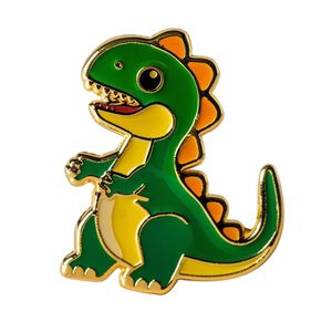 Logotipo personalizado esmalte suave dinosaurio Pin insignia de metal - Product Image 4