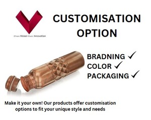 Botella de Cobre Perforada Personalizada con Logotipo de 650 ml, una Mezcla Única de Estilo y Funcionalidad - Product Image 3