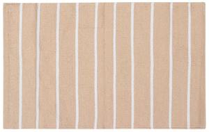 Tapis de porte en coton tissé à la main à rayures multicolores Produit en coton de qualité supérieure - Product Image 2