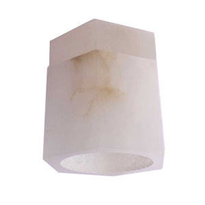 Soporte de vela de mármol de alabastro respetuoso con el medio ambiente hecho a mano, último diseño disponible en varios tamaños, estilos, soportes de piedra a precio por mayor - Product Image 6