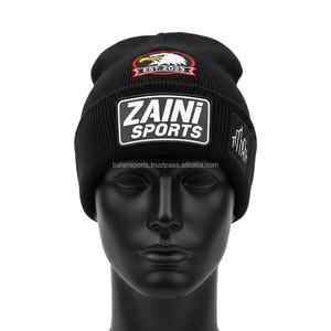 <b>Women</b> <b>Beanie</b> Hat 380 GSM Stretchable Acrylic Fabric Thick Warm Knit Cap Custom Logo Embroidery Patch Style jacquard <b>Beanie</b> Cap - Product Image 1