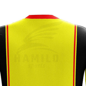 OEM servicio nuevo estilo en blanco hombres fútbol Jersey de talla grande fútbol Jersey peso ligero fútbol Jersey - Product Image 6