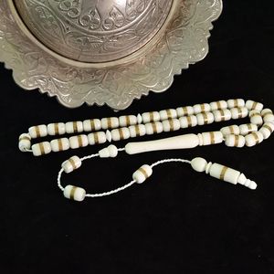 PRODUITS PERLES MUSULMAN TASBIH ROSAIRE MUSULMANS PRIÈRE Perles Perles de prière musulmane Islamique Tasbih Résine - Product Image 6