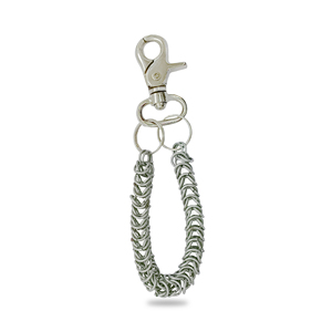 Porte-clés moderne en acier inoxydable de qualité supérieure résistant à la rouille et élégant Fabrication indienne originale - Product Image 1