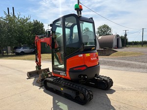 รถขุดขนาดเล็ก Kubota U27-4 รุ่นขายดีประจำปี 2023 แบบ Zero Tail Swing ระบบไฮดรอลิก ตีนตะขาบ ใช้งานน้อย พร้อมทำงาน - Product Image 4