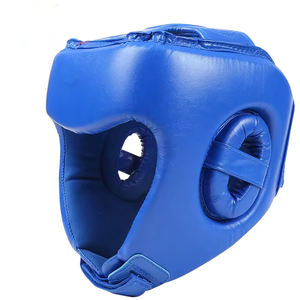 Protectores de Cabeza de Boxeo Profesionales Unisex de Alta Calidad, Cuero PU, Protección para la Cabeza de Artes Marciales, Cascos de Boxeo con Logotipo Personalizado - Product Image 1