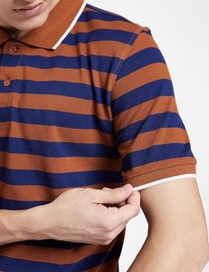 เสื้อโปโลสำหรับผู้ชายเสื้อโปโลผ้า12% โพลีเอสเตอร์ผ้าสแปนเด็กซ์สั้นลำลองไซส์พิเศษแห้งเร็วสั่งพิมพ์ลาย88% - Product Image 3