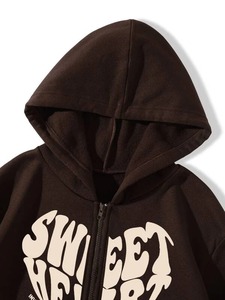 Sudaderas con capucha estampadas de Invierno para mujer personalizables para damas - Product Image 6