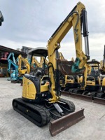 Mini-excavatrice sur chenilles Yanmar ViO30 d'occasion de 3 tonnes pour l'agriculture, l'aménagement paysager et la construction