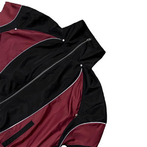 Custom Nylon Polyester Shell Tracksuit Two Piece Jogging Heat Suit Track Windbreaker Jacket Sets for Men Water <b>Proof</b> Sweat Suit - Product Image 2