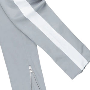 Ropa de calle Vintage de alta calidad LOGO personalizado Chándal apilado Hombres Pantalones apilados con chaqueta con cremallera Conjunto de alta calidad - Product Image 5