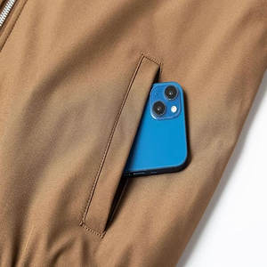 แจ็กเก็ตลำลองผู้ชายสำหรับผู้หญิง, เสื้อผ้าลำลองน้ำหนักเบาเข้ารูปสไตล์วินเทจปกตั้งซักได้สำหรับฤดูหนาว - Product Image 3