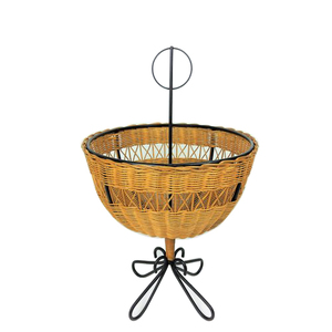 Solid Quality Hand Curved Decorative Fruit <b>Basket</b> Storage Fruit Vegetable <b>Basket</b> For Dinner <b>Table</b> Top Decor - Product Image 6