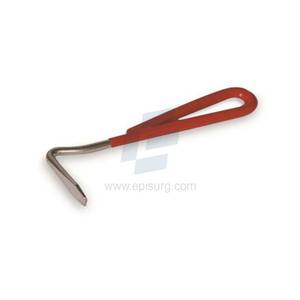 Raspador de Cascos de Acero Inoxidable con Mango Recubierto de Vinilo Negro de Fácil Agarre |   Recogedor Duradero para la Limpieza de Cascos de Caballos y Ganado - Product Image 6