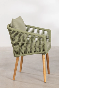 VIET NAM OUTDOOR MIX ROPE DINING <b>CHAIR</b> - BSCI FACTORY - Product Image 2