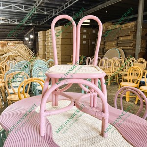 Chaise moderne et élégante en rotin pour enfants Wonderland Écologique pour des moments ludiques pour la cuisine et la chambre des bébés au Vietnam - Product Image 4