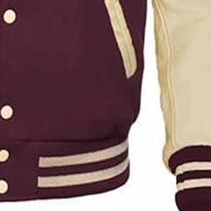 Nouvelle veste Varisty de logo personnalisé de meilleure qualité pour hommes pour hommes et col montant de printemps avec motif de lettres fabriquée par Dress Sports - Product Image 2