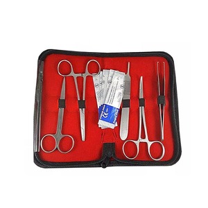 Kit professionnel de chirurgie mineure en acier inoxydable de qualité médicale Base d'instrument chirurgical de qualité supérieure Source d'alimentation manuelle - Product Image 1